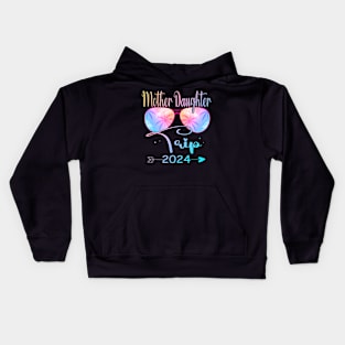 Mother Daughter Trip 2024 Matching Family Summer Vacation Kids Hoodie